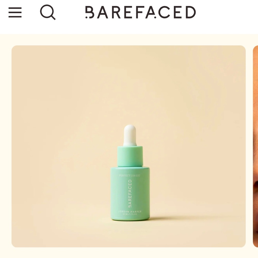 New, never opened Barefaced Perfectionist
